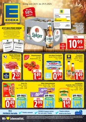 EDEKA Frischemarkt Supermarkt Prospekt der aktuellen Woche mit 32 Seiten, gültig von 24.11.2025 bis 29.11.2025, in Sabow und Umgebung Aktueller EDEKA Frischemarkt Supermarkt Prospekt in Sabow und Umgebung, "Top Angebote" mit 32 Seiten, 24.11.2025 - 29.11.2025