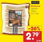 Bratwurst im Angebot bei Netto Marken-Discount in Grevenbroich Bratwurst Angebote von Metzgerfrisch bei Netto Marken-Discount Grevenbroich für 2,79 €