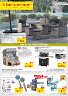 Carl Bremer GmbH & Co. KG Prospekt der KW 26 "MIT BREMER STARTKLAR FÜR DEN SOMMER" Aktueller Carl Bremer GmbH & Co. KG Prospekt "MIT BREMER STARTKLAR FÜR DEN SOMMER" Seite 1 von 8 Seiten