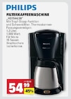 Filterkaffeemaschine HD7544/20 Angebote von Philips bei E center Mainz für 54,99 €