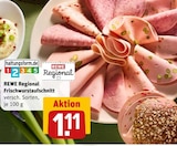 Aktuelles Frischwurstaufschnitt Angebot bei REWE in Essen ab 1,11 €
