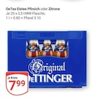 Eistee Pfirsich Angebote von OeTea bei GLOBUS Saarbrücken für 7,99 €