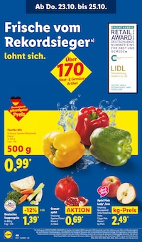 Äpfel im aktuellen Lidl Prospekt (Hannover) Äpfel im Lidl Prospekt "LIDL LOHNT SICH" mit 69 Seiten (Hannover)