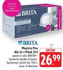 Maxtra Pro All-in-1 Pack 5+1 Angebote von BRITA bei E center Heidenheim für 26,99 €