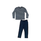 Pyjama long Bio - TEX en promo chez Carrefour Créteil à 11,89 €