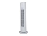 Ventilateur colonne oscillant blanc 55W - H. 75,2 x l. 22 cm en promo chez Brico Dépôt Ventilateur colonne oscillant blanc 55W - H. 75,2 x l. 22 cm dans le catalogue Brico Dépôt
