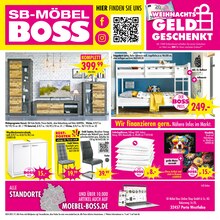 Badmöbel im aktuellen SB Möbel Boss Prospekt (Potsdam) Badmöbel im SB Möbel Boss Prospekt "WEIHNACHTSGELD GESCHENKT" mit 12 Seiten (Potsdam)