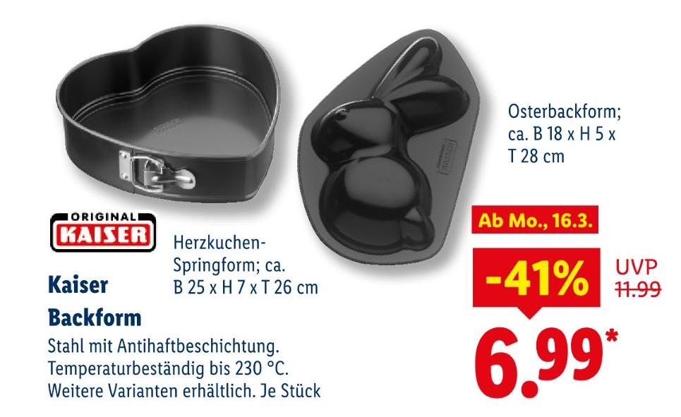 Herzkuchen-Springform