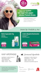 mea - meine apotheke Prospekt für Sassnitz: "Unsere Mai-Angebote", 4 Seiten, 01.05.2026 - 31.05.2026