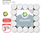 Teelichte bei GLOBUS im Neustadt Prospekt für 3,79 €