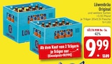 Original im EDEKA Prospekt Original von Löwenbräu im aktuellen EDEKA Prospekt für 9,99 €