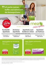 Aktueller mea - meine apotheke Apotheken Prospekt mea - meine apotheke Prospekt mit 4 Seiten