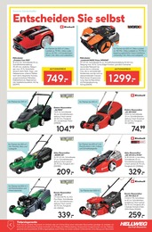 Rasenmäher-Roboter Angebot im aktuellen Hellweg Prospekt auf Seite 13