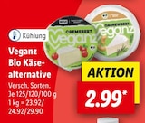 Bio Käsealternative von Veganz im aktuellen Lidl Prospekt für 2,99 €