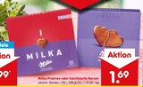 Pralinés oder hauchzarte Herzen Angebote von Milka bei Netto Marken-Discount Cottbus für 1,69 €