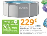 Piscine tubulaire prism frame - INTEX - Mr.Bricolage à Castres Piscine tubulaire prism frame - INTEX en promo chez Mr.Bricolage Castres à 229,00 €