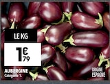 Supeco Mont-Saint-Martin - Promo Aubergine Promo Aubergine à 1,79 € dans le catalogue Supeco à Mont-Saint-Martin