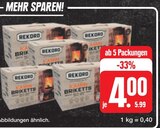 Kamin Briketts Angebote von Rekord bei E center Erlangen für 4,00 €