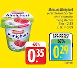 EDEKA - Almighurt Angebot im Prospekt Almighurt bei EDEKA im Prospekt "" für 0,29 €