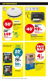 Aspirateur Angebote im Prospekt "50 ANS MAGASINS U" von Hyper U Aspirateur Angebote im Prospekt "50 ANS MAGASINS U" von Hyper U auf Seite 38