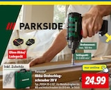 Akku-Drehschlagschrauber 20 V Angebote von Parkside bei Lidl Dülmen für 24,99 €