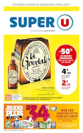 Prospectus Super U à Pornic, "Super U", 32 pages de promos valables du 25/03/2025 au 06/04/2025