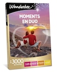 Coffret cadeau Wonderbox Moments en duo - Fnac Coffret cadeau Wonderbox Moments en duo à 29,90 € dans le catalogue Fnac