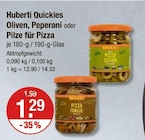 Oliven, Peperoni oder Pilze für Pizza im V-Markt Prospekt Oliven, Peperoni oder Pilze für Pizza von Huberti Quickies im aktuellen V-Markt Prospekt für 1,29 €