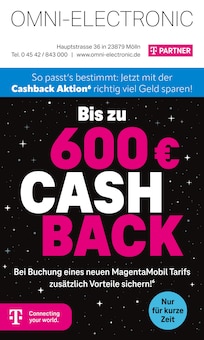 Omni-Electronic Prospekt Bis zu 600€ CASH BACK mit  Seiten