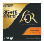 Cafe espresso - L'OR en promo chez Super U Alençon à 8,99 €