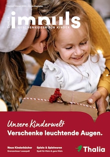 Aktueller Thalia Rinteln Prospekt "Unsere Kinderwelt - Verschenke leuchtende Augen." mit 84 Seiten