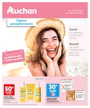 Prospectus Auchan Hypermarché à Le Poinçonnet, "Espace parapharmacie", 12 pages de promos valables du 30/04/2024 au 20/05/2024