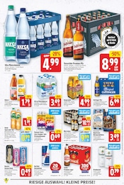 Aktueller WEZ Prospekt mit Bier, "Die WEZette", Seite 19