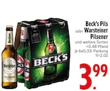Pils Angebote von Beck's bei EDEKA Rosenheim für 3,99 €