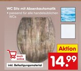 WC Sitz mit Absenkautomatik Angebote bei Netto Marken-Discount Bornheim für 14,99 €