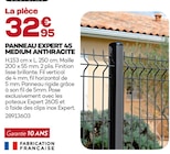 Promo Panneau Expert 45 Medium Anthracite à 32,95 € dans le catalogue Gedimat à Peypin