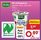 Bio Schlagsahne im Angebot bei Netto Marken-Discount in Borken Bio Schlagsahne Angebote von BioBio bei Netto Marken-Discount Borken für 0,89 €