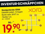 Wandgarderobe XENIA von xora für 19,90 € bei Zurbrüggen im Angebot Wandgarderobe XENIA von xora im aktuellen Zurbrüggen Prospekt