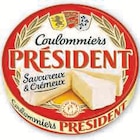Coulommiers pasteurisé - PRÉSIDENT à 1,10 € dans le catalogue Super U