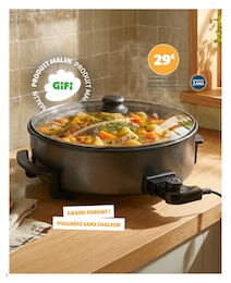 Prix et réduction Cuisine dans le prospectus Gifi en cours Offre Cuisine dans le catalogue Gifi du moment à la page 4