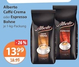 Caffé Crema von Alberto im aktuellen V-Markt Prospekt für 13,99 €