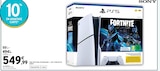 PS5 Édition Standard + Jeu Fortnite - SONY - Intermarché à Clichy PS5 Édition Standard + Jeu Fortnite - SONY en promo chez Intermarché Clichy à 494,99 €