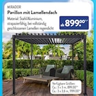 Pavillon mit Lamellendach im Angebot bei ALDI Nord in Aurich Pavillon mit Lamellendach Angebote von MIRADOR bei ALDI Nord Aurich für 899,00 €