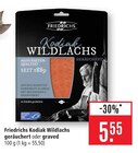Kodiak Wildlachs geräuchert Angebote von Friedrichs bei Marktkauf Esslingen für 5,55 €