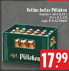 helles Pülleken Angebote von Veltins bei E center Recklinghausen für 17,99 €