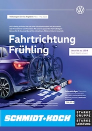 Volkswagen Prospekt Fahrtrichtung Frühling, 1 Seite, 01.03.2023 - 31.05.2023