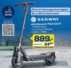 eKickScooter MAX G3 D im Angebot bei EURONICS in Hagen eKickScooter MAX G3 D Angebote von SEGWAY bei EURONICS Hagen für 889,00 €