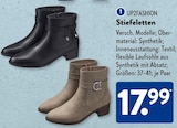 Aktuelles Stiefeletten Angebot bei ALDI SÜD in Mönchengladbach ab 17,99 €