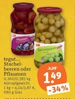 Stachelbeeren oder Pflaumen im tegut Prospekt Stachelbeeren oder Pflaumen von tegut im aktuellen tegut Prospekt für 1,49 €