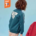 La Halle Bron - Promo Gilet oversize zippé col camionneur bleu canard garçon Promo Gilet oversize zippé col camionneur bleu canard garçon à 7,00 € dans le catalogue La Halle à Bron